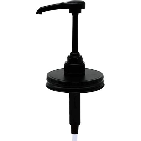 Pompe a Confiture pour Bocal Mason, Pompe Distributrice de Sirop de Café et Sauce Au Miel, Noyau de Pompe Grossier, 8CC/Pompe, Couvercles pour Bouche Normale, Étanche à Air et Aux Fuites (86 Orifices) (1/5)