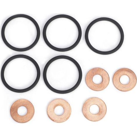 Ulisem O-Ring- und Dichtscheibensatz für ERR7004 Diesel-Injektor, kompatibel mit Land Rover Discovery 2 Defender TD5 (1/4)