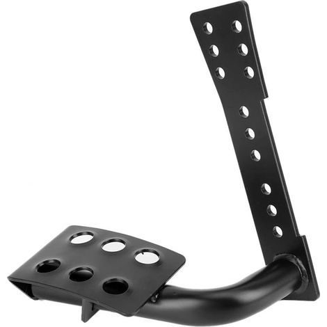 Accessoire de voiture, Qiilu Pédale de voiture, Pédale de Voiture en Métal de Voiture Côté Gauche Repose-Pied Décoration Accessoire pour Wrangler JK (1/5)