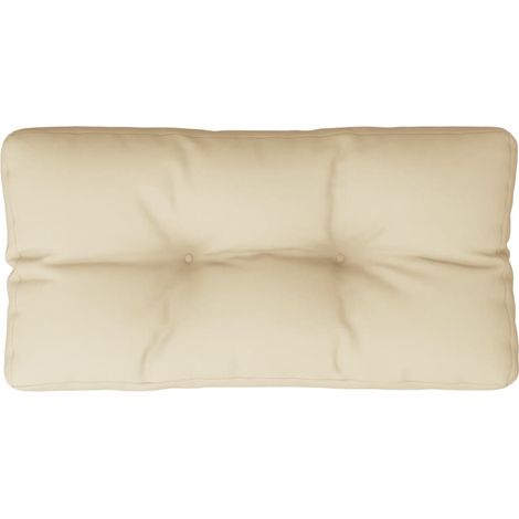 Maison Exclusive - Palettenkissen Beige 70x40x12 cm Stoff