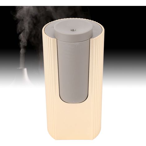 Difusor de fragancia portátil de niebla fría de 20 ml sin agua con dos líquidos, silencioso, para coche, oficina y dormitorio, fabricado en aleación de aluminio de color dorado. (1/5)
