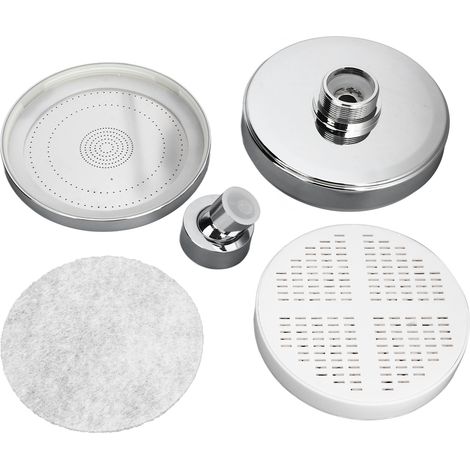 Pommeau de douche haute pression 1/2 calibre avec filtre niveau 1, 0-65°C, pour salle de bain domestique (1/5)