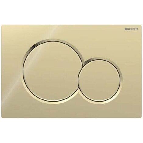 Suitable for Sigma01GEBERIT control panel Zinc-plated special brass - 115.770.DT.5 (1/3)
