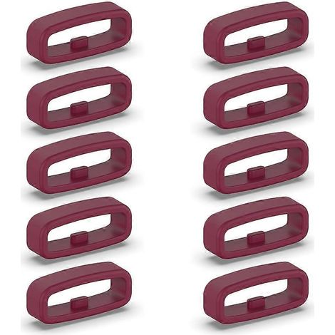 Silikon-Befestigungsring 18/20/22 mm, Ersatzteil für Riemenbefestigung – 20 mm – Rot