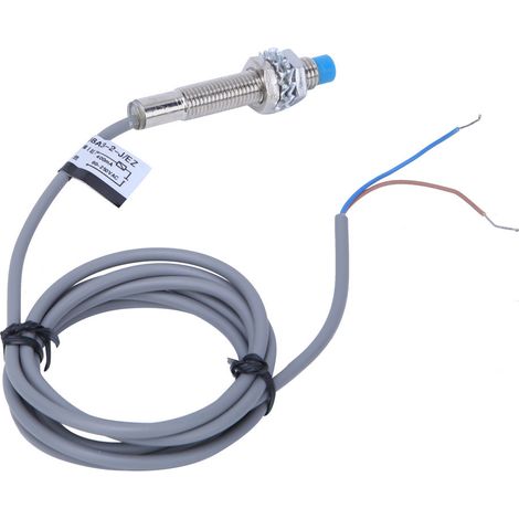 Lot de 10 capteurs de proximité inductifs JYIO LJ8A3-2 j EZ, connecteur M8, 2 fils PNP, normalement ouvert, 95-250 V CA. (1/5)