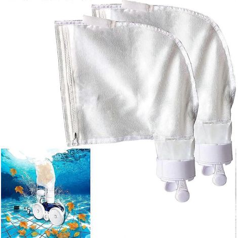 Set mit 2 Poolreinigungsbeuteln, Mehrzweck-Nylonfilterbeutel mit Reißverschluss, Ersatzteile für Polaris 280 (1/3)