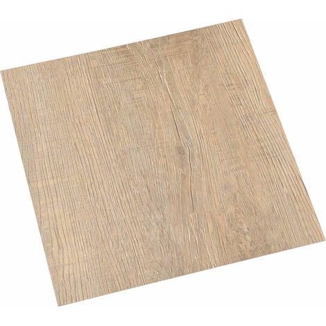 Bodenplanken 5,11 m² 55 pcs PVC Hellgrau, Dunkelbraun vidaXL