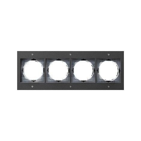 GIRA 021467 CADRE DE FINITION 4 POSTES TX44 (WG UP) ANTHRACITE