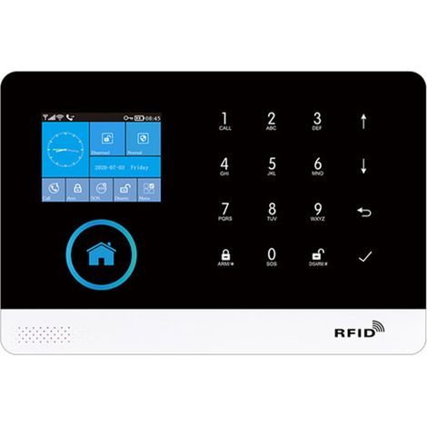 Kit Système d'alarme Maison 4G, 24 pièces Alarme Maison sans Fil Intelligent WiFi avec APP Détecteur de Mouvement, Télécommandes, Capteur de Fenêtre et de Porte, Sirène, Compatible avec Alexa (1/5)
