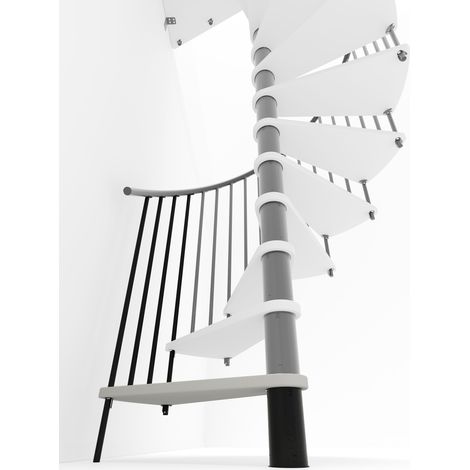 Minka Höhenerweiterung für Spiral Smart 160cm Durchmesser Weiß Schwarz