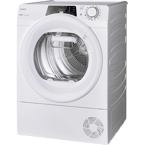 Sèche linge candy rapidò blanc 8 kg 7 cycles rapides