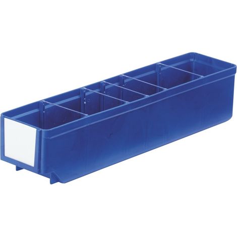 16 Stück Regalkästen LxBxH 400 x 93 x 83mm Blau (1/3)