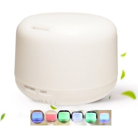 TRADE SHOP - Diffusore Aromi 300ml Umidificatore Lampada Fragranza Con Telecomando Profumatore - (1/5)