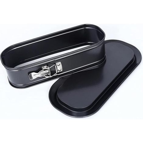 Moule A Gateau Ovale - 35 Cm X 30 5 Cm X 7 8 Cm - Fond Amovible - Systeme De Fermeture Rapide - 1 Unite (1/5)