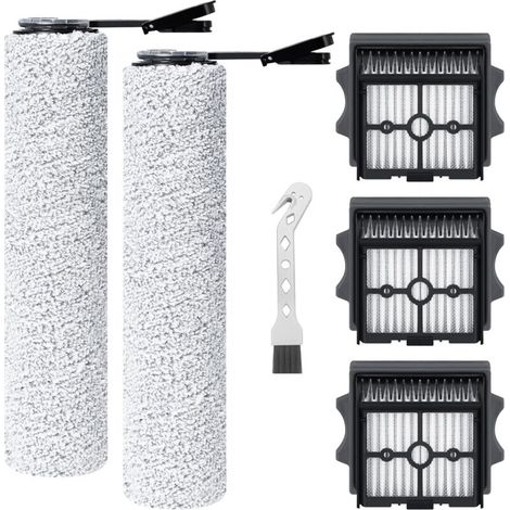 Rouleau de brosse de rechange et filtre HEPA pour Tineco FLOOR ONE stretch S6/SWITCH S6/S6 stretch lite/S7 Stretch Ultra/S9 Artist/i6 Stretch/i5 Stretch Aspirateur (1/5)