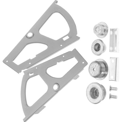 Charnières pour meuble à chaussures avec support fiable, en acier, 2 pièces, plaque rabattable (1/5)