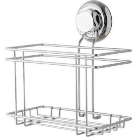 Compactor Bestlock Kitchen, Cestello Porta Flaconi, Metallo, Cromato Lucido, 18,5 x 13,2 x H, 20,5 cm, RAN4682 (1/5)