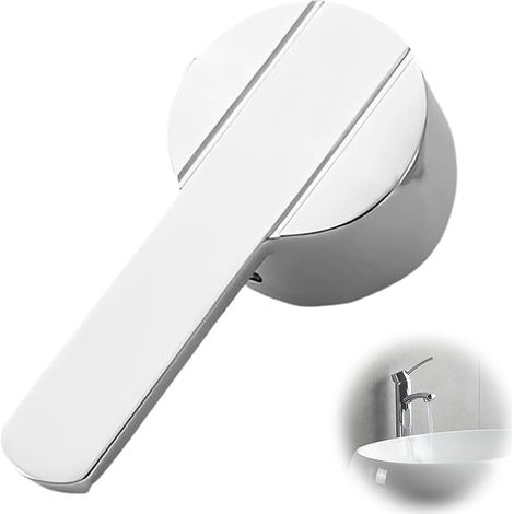 Manillas para grifos, palancas de repuesto para grifos de agua fría y caliente, para cocina y baño. (1/5)