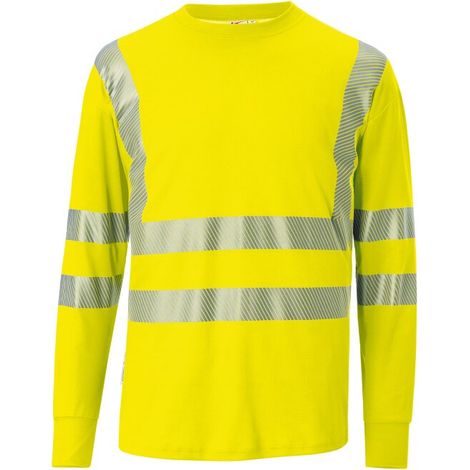 Kübler Longsleeve REFLECTIQ PSA 2 5145 warngelb Gr. S