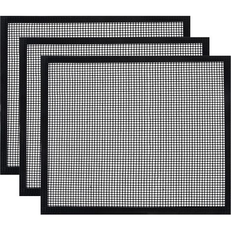 Réutilisable Fibe de verre BBQ Grill Mat Tapis de cuisson Cuisson Grill Barbecue Résistance à la chaleur (1/5)