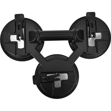 Lève-verre à ventouse puissante et robuste à trois griffes, outil de fixation et de manipulation d'objets en marbre et en carrelage pour l'industrie. (1/5)