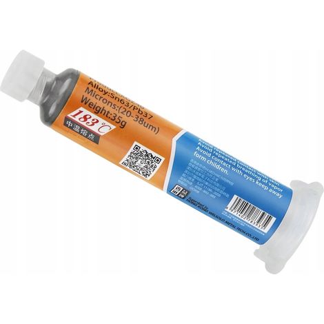 Pasta de soldadura (esta帽o l铆quido) en jeringa XG-Z40 35g