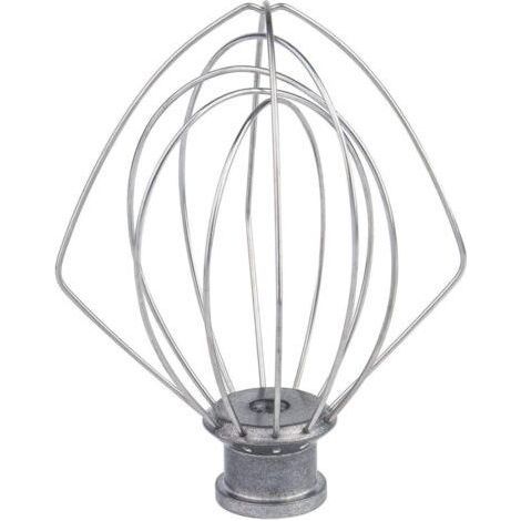 Fouet en acier inoxydable compatible avec les accessoires pour robot culinaire KitchenAid K45WW WP9704329 KSM150 KSM160 K45 KSM90 (1/5)