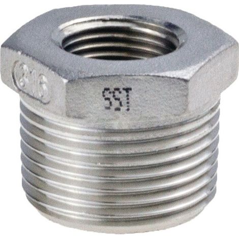 Racor de reducción NPS-2 pulgadas NPS2 1 1/2 pulgadas 8 puntos L 32.5mm SPRINGER (Paquete de 5)