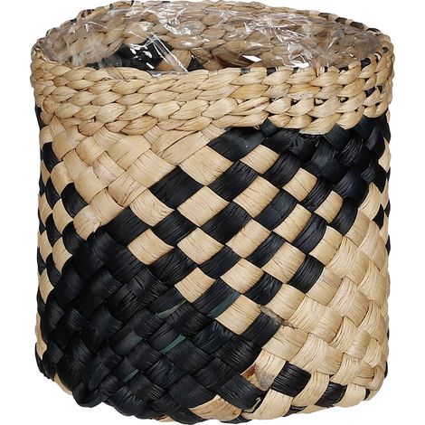 Mica Albury Topf schwarz Wasserhyazinthe Ø 18 x 18 cm Topf