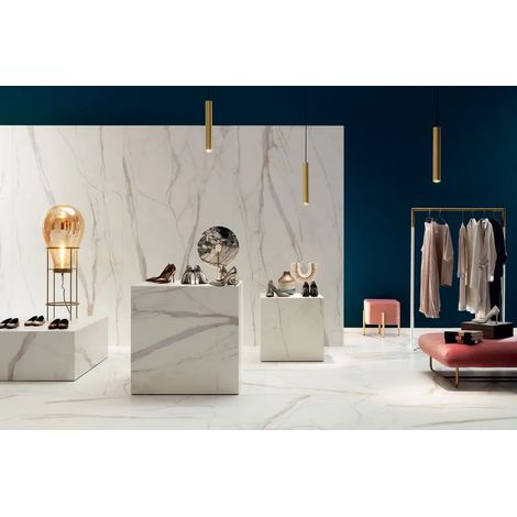 Piastrelle  per pavimento o parete interna 60 cm x 120 cm - Swiss Gold (1/4)
