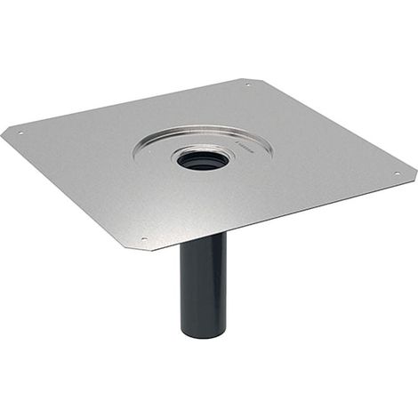 Geberit Pluvia Dampfsperrenanschluss Außendurchmesser 56mm, Anschluss Abdichtung Edelstahl 1,4301 (1/5)