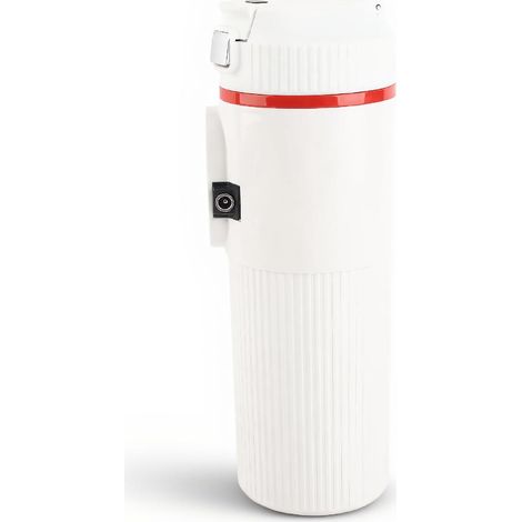 Bouilloire électrique de Voiture, Tasse Chauffante en Acier Inoxydable de 500 Ml, Tasse électrique de Voyage, Chaudière à Eau Portable, Affichage Intelligent de la Température (1/5)