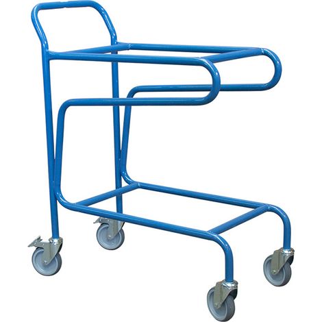 Chariot porte-bacs à couvercle - Charge max 100kg - 880000618 (1/5)