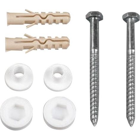 Kit de fixation lavabos MAK10, vis 6,0x50mm (1/2)