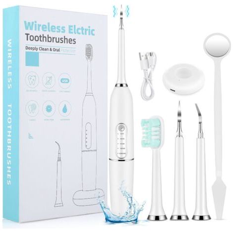 Appareil de soins buccaux multi-usages pour nettoyage, détartrage et blanchiment dentaire (1/5)