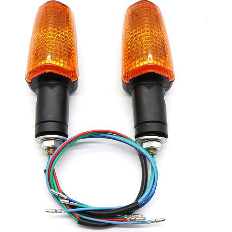 Clignotant avant et arrière modifié pour moto CB400 CB1300 CB250 CB600, voyant d'avertissement (1/5)