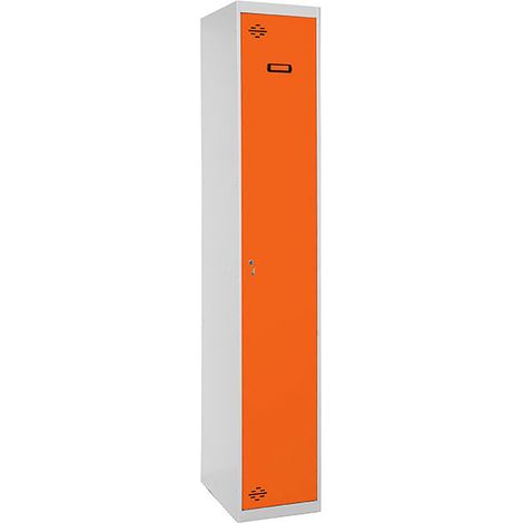 Simonrack Casier-armoire Simonlocker gris et orange