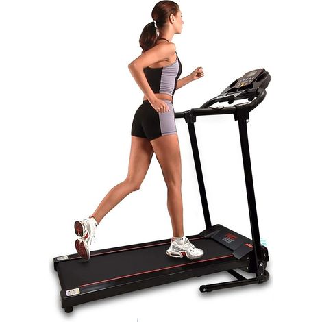 Tapis de Course, Tapis de Marche/Sport Pliable Inclinable, Ecran LCD, Programmes Prédéfinis ou Ajustables, Walking Pad pour la Maison et Le Bureau- Connectivité Bluetooth (1/5)
