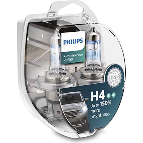 Philips Automotive 12342XVPS2 Lampadina alogena X-tremeVision H4 60/55 W 12 V (1/4)