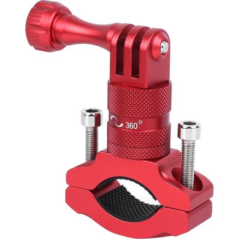 360 Degree Aluminum Bicycle Mount for Action Cameras (1/5)