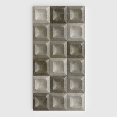 VAROBATH - Receveur de douche 3D Plaster 90x200 - Modèle Hidralia effet hydraulique (1/5)