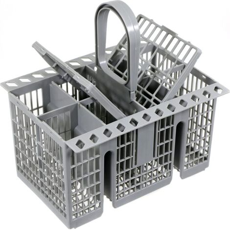 Panier à couverts universel pour lave-vaisselle – Compatible avec Hotpoint, Indesit, Ariston, Whirlpool (réf. C00257140, C00260860, C00386607) – Poignée amovible