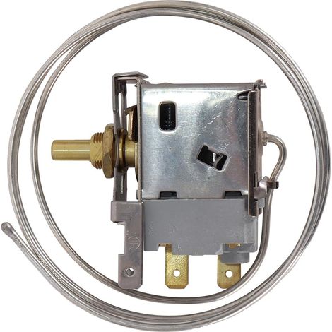 Kit de contrôle de température pour réfrigérateur, interrupteur de contrôle de température pour thermostat de réfrigérateur-congélateur WPF24-L, longueur de la sonde : 90 cm (1/5)
