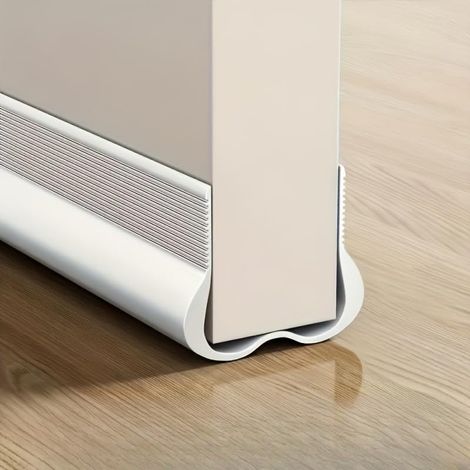 Joint d'étanchéité souple en silicone, joint de porte ajustable multicolore, bloque l'air froid et la poussière, réduit le bruit, gain de place, durable pour une utilisation intérieure et extérieure. (1/5)