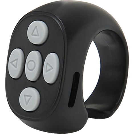 Télécommande Bluetooth pour téléphone portable, anneau de télécommande Bluetooth, tourne-page pour roman, montre, TV, selfie, tourner la page