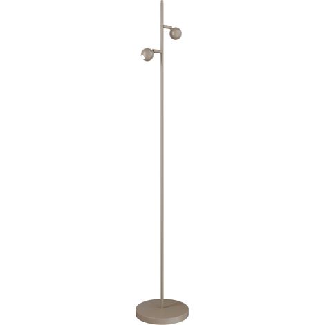 Lampe sur pied à deux lumières Talana Terra beige - 1410-36-36-2 (1/3)