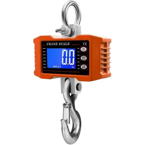 Balance numérique pour grue 1000 kg, balance suspendue numérique - Orange (voir photo) (1/5)