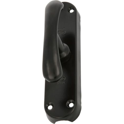 Crémone en applique LOLA 150 x 38 mm Zamak Noir mat (1/5)