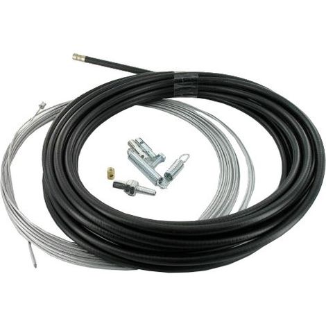 Kit Cable Cuerda Metalica 6 MT Para Selector Llave KIO NICE KA1 KA1R01 (1/2)