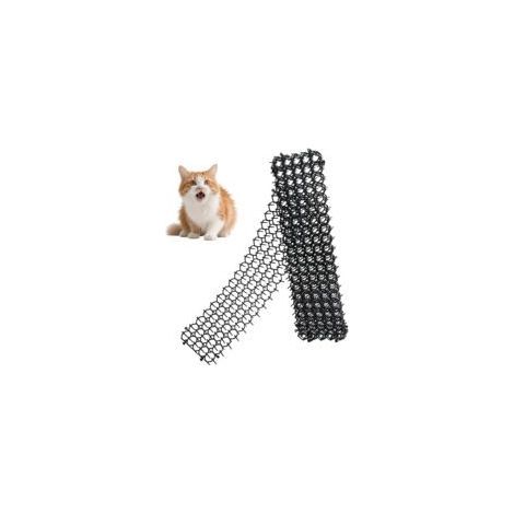 6-teilige Anti-Katzenmatte mit Spikes, 49 x 13 cm, Katzenabwehrmatte für den Außenbereich, Katzen- und Hundeabwehr, Netzgewebe für Innen- und Außengärten (1/5)